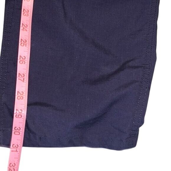 Propper Mens Navy Blue Cargo Pants M/R 65% Polyester 35% Cotton Ripstop Durable - Picture 12 of 12